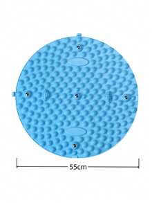 1 قطعة حصيرة تدليك القدم بالضغط - لاستخدام المنزلي - حصيرة قدم مؤلمة للغاية - حصيرة قدم دائرية للأصابع - حصيرة ضغط لتدليك القدم - حصيرة ضغط للكبار - تربط بين الأوعية الدموية - موديل خطوة جري بطيئة - سيليكون ناعم - حصيرة قدم للوقوف