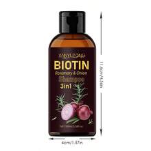 100ml Biotin & Rosemary Infused 3-In-1 Shampoo  | Tames Frizz & Repairs Heat Damage | Nourishes Curly/Coily/Straight Hair | Anti-Split Ends Formula – All Hair Types Rescue Remedy! - 彩色 - 查看 11