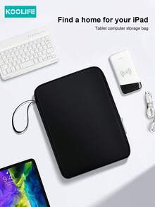 1 pieza Bolso de bolsillo interior minimalista y de moda Koolife, bolso de oficina y viaje, estuche portátil para tableta de 11 pulgadas, adecuado para Xiaomi Pad, iPad