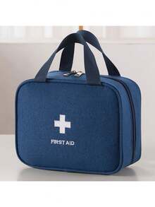 1/4pcs First Aid Bag, New Emergency Kit, Small Portable Home & Travel Medical Bag, Outdoor Medical Pack, Anti-Epidemic Medicine Storage Bag