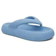 Women's Soft Cloud Flip Flops Super Comfortable Soft - 藍色 - 查看 4