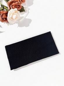 4pcs Women's Fashion Casual Solid Color Knitted Elastic Wide Headbands, Soft & Comfortable Sweat-Absorbent, Suitable For Daily Commute, Fitness, Outdoor Sports, Can Be Matched With Any Occasion Fall Winter Hair Band Hair Accessories For Women For Vacation Outfits Woman Women Bandanas Winter Head Scarf