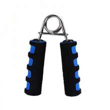 1PCS  Hand Grip Strengthener, A-Type Hand Grip Strengthener, Fingerprint Dual-Color Cotton Cover Hand Grip Strengthener, Home Fitness, Prevent Mouse Fingers - 隨機 - 查看 9