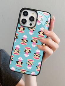 官方授权 Paul Frank 二合一亚克力手机壳，全方位防震保护摄像头，适用于 13/14/15/16/17 Pro Max - 彩色 - 查看 9