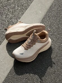 Women Walking Shoes - Khaki - View 3