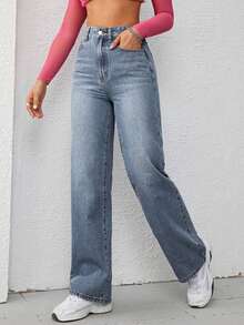 Women Jeans - Medium Wash - View 4