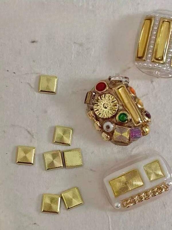 5/10pcs Original Autumn/Winter Nail Art Metal Accessories Collection, Nail Parts, Accessories, Nail Supplies, Y2K, Nail Charms, Charms, Nail Stuff