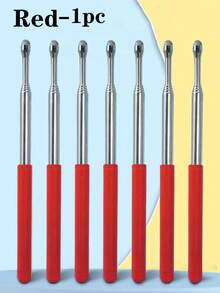 伸缩式教师指针，适用于教师演示者，可延伸至 39.3 英寸伸缩式教师指针、课堂演示指挥棒、指南指示器、可伸缩指针棒，适用于学校教学、会议演示、物体指导，适合学校/辅导/办公室/中小学生/男孩和女孩/办公室工作人员/返校礼物。家居装饰、圣诞节和新年礼物