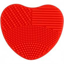 Makeup Brush Cleaner, Silicone Brush Cleaner, Limpieza RáPida De Color Y Cepillo De Maquillaje, Lavanda PúRpura - rojo - Ver 2