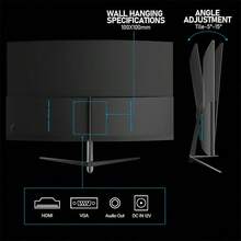 Ein ordinateur brandneuer 34-Zoll-Monitor aus dem Jahr 2025. Ein 144-Hz-Gaming-PC, der für die meisten Spiele auf dem Markt geeignet ist monitor gaming.Ausgestattet mit einem 1500R-Curved-Design verfügt dieser Monitor über ein 4K-Display. Egal, ob Sie ihn für die Arbeit oder zu Hause, zum Spielen, Fernsehen oder Filmeschauen verwenden, der Monitor ist gestochen scharf und flüssig ohne Verzögerung. Das perfekte Geschenk für die Feiertage, eine Überraschung für Ihren Vater oder Freund und ein tolles Monitorgeschenk ecran gaming. - EU C-Typ Stecker (220-240V) - Übersicht 8