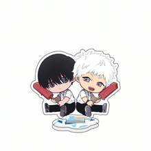 Llavero de anime de la mujer La muerte de Hikaru en verano, llavero acrílico divertido para hombre, colgante de llavero, accesorio, regalo para amigos