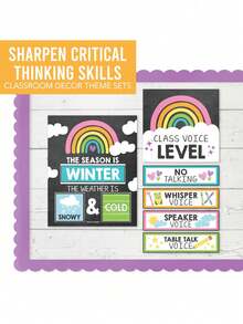 Classroom Calendar, 98 Pieces, Bulletin Board, Hadley Designs, Calendars & Planners, Calendar 2025, Calendar Creative Minimalist, Calendar>Teacher, Yearly Calendars, Calendario 2025-2026, Academic Calendar 2025-2026, Wall Calendar 2025, Numbers Calendar, - 彩色粉筆蠟筆 - 查看 4