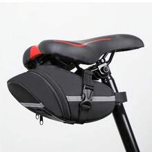3PCS NEW Bike Seat Waterproof Bags Bicycle Storage Saddle Bag Cycling Rear Pouch - Black - View 4