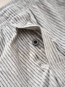 HIALEGION 3件随机男士休闲舒适字母腰带长腿平角内裤 - 彩色 - 查看 5