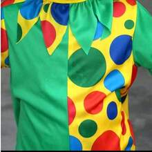2pcs Adult Clown Costume Set For Holiday Party, Stage Makeup, Ball Performance, Halloween - Set - View 5