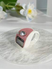 Lightweight Colorblock LED Ring Counter, Portable Manual Button Tally Counter, Resettable Mini Electronic Counter, Digital Display Multi-Color Blend, Mini Counter For Sports/Training/Prayer - Multicolor - View 17