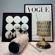 32OZ Fresh Floral Print Large Capacity Stainless Steel Insulated Cup, Designed For Home Water Bottles, Sports Water Bottles, And Outdoor Water Bottles, Specifically For Drinkers. It Is Very Suitable For Holding Water, Iced Tea Or Coffee, Hot And Cold Drinks. Suitable For Outdoor Picnics, Summer, Outdoor Activities, Camping, Fitness Centers, Dormitories, Yoga, Driving, Commuting, Teachers, Graduation Gifts, Teacher Gifts, Mother's Day Gifts, Birthday Gifts. - Beige Cherry Blossom - View 1