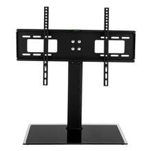 32-55" Single Column Desktop TV Stand TSD800 Load 40kg/Maximum VESA200*200/Height 3 Adjustable - Black - View 5