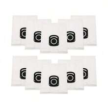 Paquete de 10 bolsas para aspiradora Rowenta Hygiene + ZR200520 ZR200720 Bolsas de polvo para Rowenta Compact Power, X-Trem Power y Silence Force (RO64xx RO63xx RO68xx RO39xx)