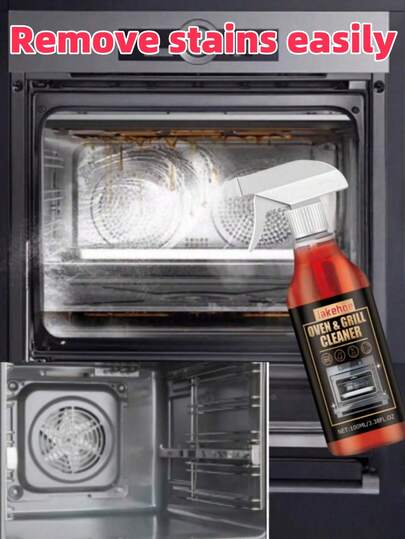 Kitchen Grease Cleaner Increases Oven Efficiency By Removing Dirt From The Oven, Making It Easier To Reach Preset Temperatures