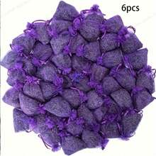 6 Stücke/10 Stücke/3 Stücke Lavendel Duftsäckchen, langanhaltender eleganter französischer Blumenduft Säckchen, geeignet für Schubladen und Schränke, perfektes Brautduschgeschenk, Feiertags-Heimdekoration (Halloween, Weihnachten, Erntedankfest) mit lila künstlichen Blumen - frischer Duft, geeignet für Zuhause, Büro und Studentenwohnheim | Ideal für Schubladen, Schränke, Wohnzimmer, Schlafzimmer | Keine Batterie erforderlich, künstliche Lavendelblumen