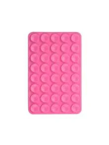 1 Stück doppelseitige Saugnapf Handyhalterung, Silikon Klebehalterung für Tablet, klebefrei Fotografie rutschfeste Saughalterung, multifunktionale doppelseitige Silikon Saugnapf Handyhülle, super starker Saugeffekt, stilvoller Tablet-Halter