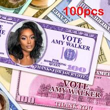 20/40/60/80/100/200/400pcs, Custom 100 Dollar Bills For Homecoming Campaign, Homecoming Campaign Money, Fake Money/Your Face On Money, Prom Queen, Vote For Me, Game Money, Personalized Dollars,Multi-Functional, Ornamental,Reusable,Exquisite,Stylish,High-Quality,Colorful,Modern,Custom,Personalized,Unique,Ideal Gifts For Him,Ideal Gifts For Her,Boyfriend,Dad,Girlfriend,Mom,Family,Friends,Tea Room,Home,Garden,Office,For Anniversaries,For Valentine's Day,For Mother's Day,For Birthdays,For Father's Day,For Graduation,For Weddings,For Housewarming,Customized Party Supplies - Multicolor(Regular) - View 13