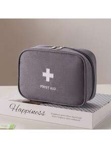 1/4pcs First Aid Bag, New Emergency Kit, Small Portable Home & Travel Medical Bag, Outdoor Medical Pack, Anti-Epidemic Medicine Storage Bag