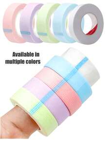 6 piezas/10 piezas/20 piezas Cinta transpirable para extensión de pestañas, cinta de tela microporosa, cinta profesional para extensión de pestañas postizas, herramientas de maquillaje de ojos, adecuada para extensión de pestañas, herramientas de levantamiento facial, maquillaje, barato, decoración de habitaciones, maquillaje, viajes, dormitorio, accesorios de maquillaje