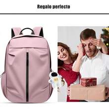 Mochila para computadora portátil, mochila escolar, mochila de viaje al aire libre con lindas figuras, adecuada para la escuela, viajes, deportes, negocios, mochila para niños y niñas. - rosa - Ver 5