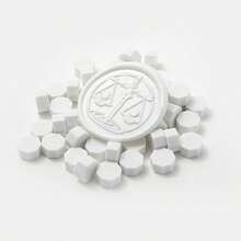 200 颗/包八角形封蜡珠，用于印章、手工制作卡片信封装饰、婚礼请柬、礼品包装、信封封口、派对请柬、剪贴簿、火漆封蜡珠 DIY - 多色 - 查看 30