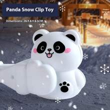 1 Pc-2025 New Snowball Clip Toy, Little Alligator Hair Clip Snowball Artifact, Winter Snow Playing Tools, Snowball Fight Equipment-Interaction-Making Friends-Family-Best Selling-Explosions-Gifts For Male And Female Friends-Birthday Gifts-Christmas Gifts-Perfect Gifts-Gifts