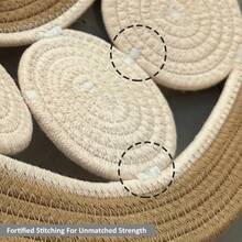 1件手工编织亚麻半圆形地毯，半圆形门垫，防滑浴室垫，浴垫，玄关地毯，房间装饰，吸水性强，快干，舒适，可机洗，适用于客厅、玄关、浴室、卧室，秋季家居装饰，尺寸：31.49英寸/35.43英寸/47.24英寸 - 圣诞礼物