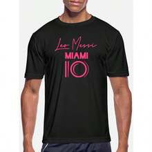 Leo Messi 10-4376 Funny Men's Short Sleeve Graphic T-Shirt Collection  Black - màu đen - Xem 1