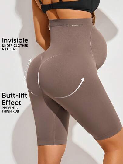 1pc Maternity Belly Support Shorts, Breathable Stretchy, Comfortable For Pregnancy, Casual Home Wear And Daily Outfit