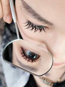 36 Büschel, 9-12 mm Länge, Wimpernstreifen mit Selbstklebefunktion, gekräuselt C/D, W-förmig gekräuselter Blütenblatt-Stil, Augen erscheinen größer, natürlich dicht, für Anfänger, lässige Trilogie, Cos simulierte Wimpern, Segmentierung, Cartoon-Stil