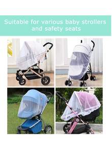 Mosquitero Para Cochecito De Bebé - Rosa - Ver 9