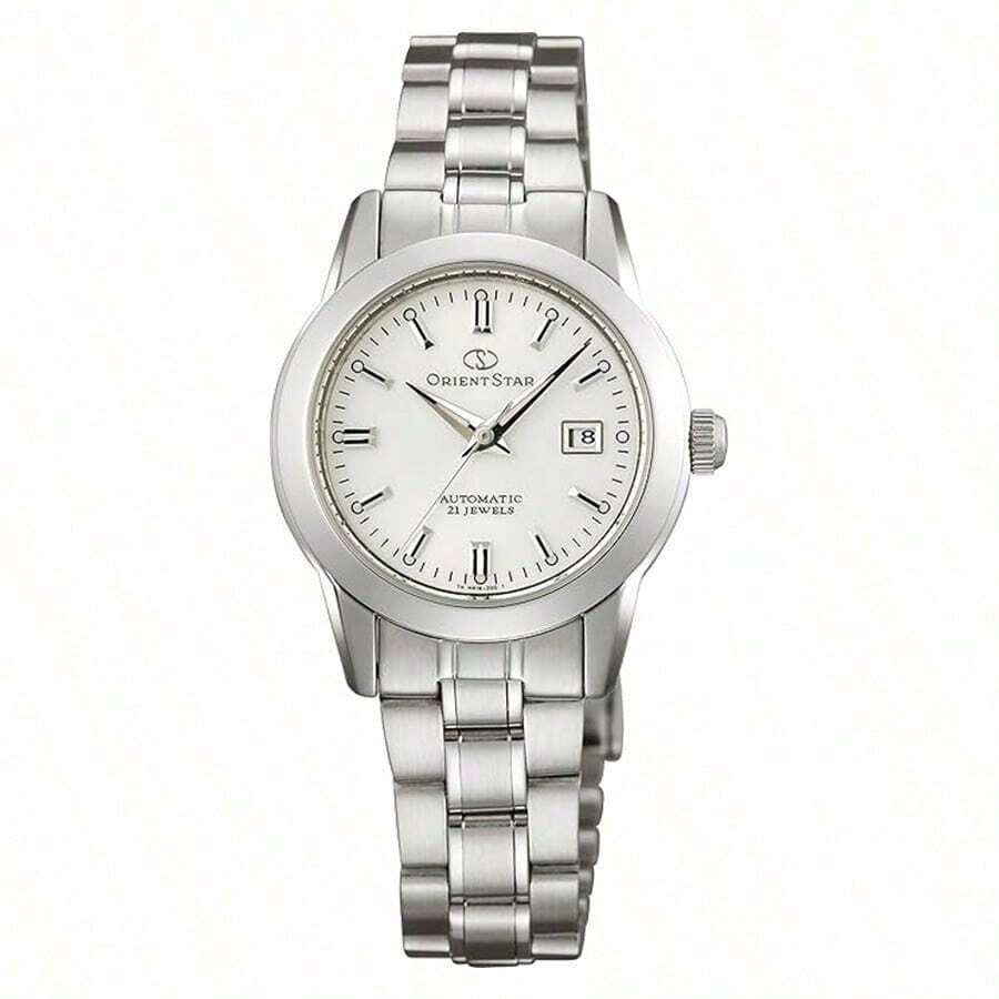 Oriental (ORIENT) Double Lion Japanese Watch Female Oriental Star 100-Meter Waterproof Mother-Of-Pearl Mechanical Watch Birthday Gift For Girlfriend WZ0391 - White - View 1