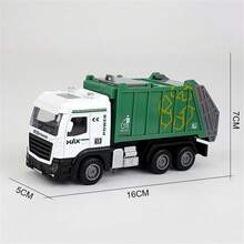 Alloy Construction Vehicles, Fire Truck Toys, Construction Crane Toy Series, Excavator, Mixer Truck, Bulldozer, Forklift, Dump Truck, Vehicles, With Lights And Sounds, Suitable As Birthday Gifts For Toddlers, Kids, Boys And Girls - Multicolor - View 43