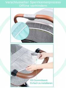 Mosquitero Para Cochecito De Bebé - Rosa - Ver 7