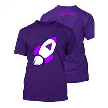 Kit Of 2 Emilly Vick Dos Rosa Katlen T-Shirts, 100% Cotton, Round Neck - Nhiều màu - Xem 2