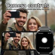 Multifunktionale Smartwatch mit kabelloser Anruffunktion | Sport Outdoor/Wandern/Reisebekleidung, Sportdatenverfolgung, Wecker, Erinnerung an langes Sitzen, Schlafüberwachung, Schrittzähler, Informationsbenachrichtigung, Fitness-Armband - das perfekte Urlaubsgeschenk, kompatibel mit iOS und Android