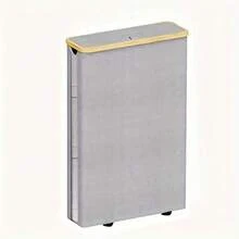 سلة غسيل سعة 100 لتر مع كيس داخلي، سهلة الإزالة، مناسبة لغرف النوم وغرف الغسيل والمعيشة والسكن الطلابي والفندق، بتصميم عادي | سلة بمبو متينة ، سلة غسيل، سلة تخزين