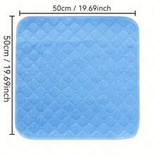 可洗防漏轮椅座垫 - 老年人防尿垫，透气舒适设计，易于清洁，老年人护理配件，现代轮椅配件，轮椅垫 - 均碼 - 查看 2