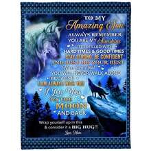 Personalized To My Daughter Blanket From Mom Dad Colorful Butterflies Face To The Sunshine Custom Name Christmas Gifts 90266 - White - View 1