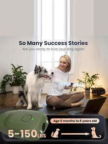 Mini Ultrasound Dog Repeller Prevention Device Portable Repeller With LED Effective Anti-Barking Training Device For All Dogs 3in1 And Lanyard​ Dog Anti Barking