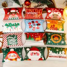 6 buc/12 buc/24 buc aleatorii Crăciun Kraft cadouri bomboane cutie ciocolată ambalaj alimente cadou ambalare gustare Anul Nou petrecere consumabile