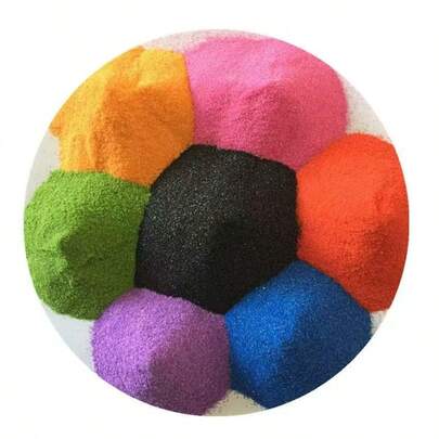 Areia colorida epóxi, areia dos desejos, areia superfina para crianças, paisagismo interno faça você mesmo para jardim de infância, areia fina para micropaisagem