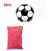 2/3pcs Set (Includes Football + Blue Powder Pack + Pink Powder Pack) Gender Reveal Football Party - Multicolor - View 7