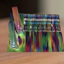 1pc 55 Football Star Trading Card Set, Social Interaction,Birt Hday,Christmas,New Year, Valentine's Day Gift,Random Co Lorful Pattern Box